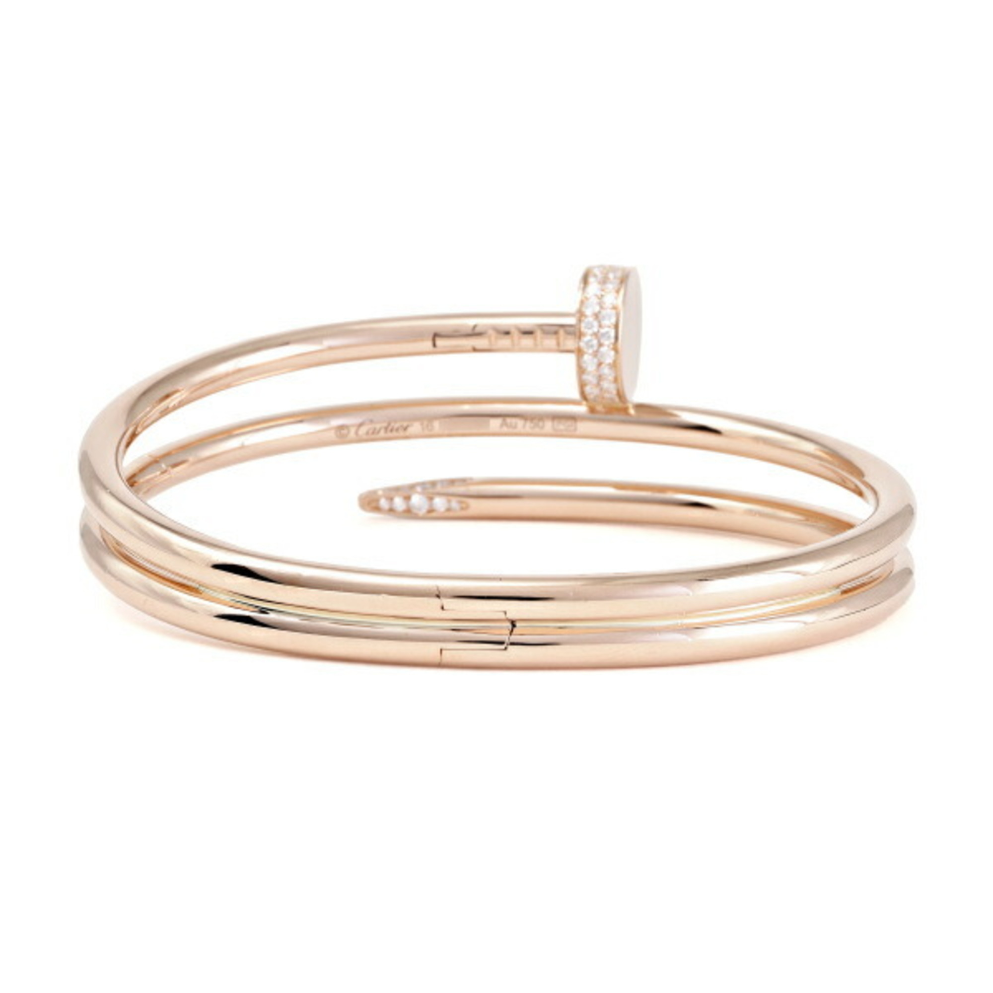 Cartier Just Ankle K18PG pink gold bracelet