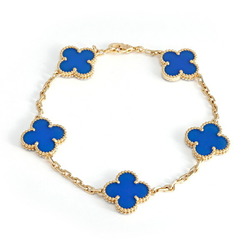 Van Cleef & Arpels Van Cleef Arpels 5 Motif Vintage Alhambra K18YG Yellow Gold Bracelet