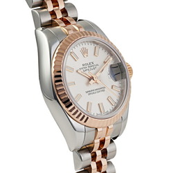 Rolex Datejust 179171 Silver Bar Dial Watch Ladies