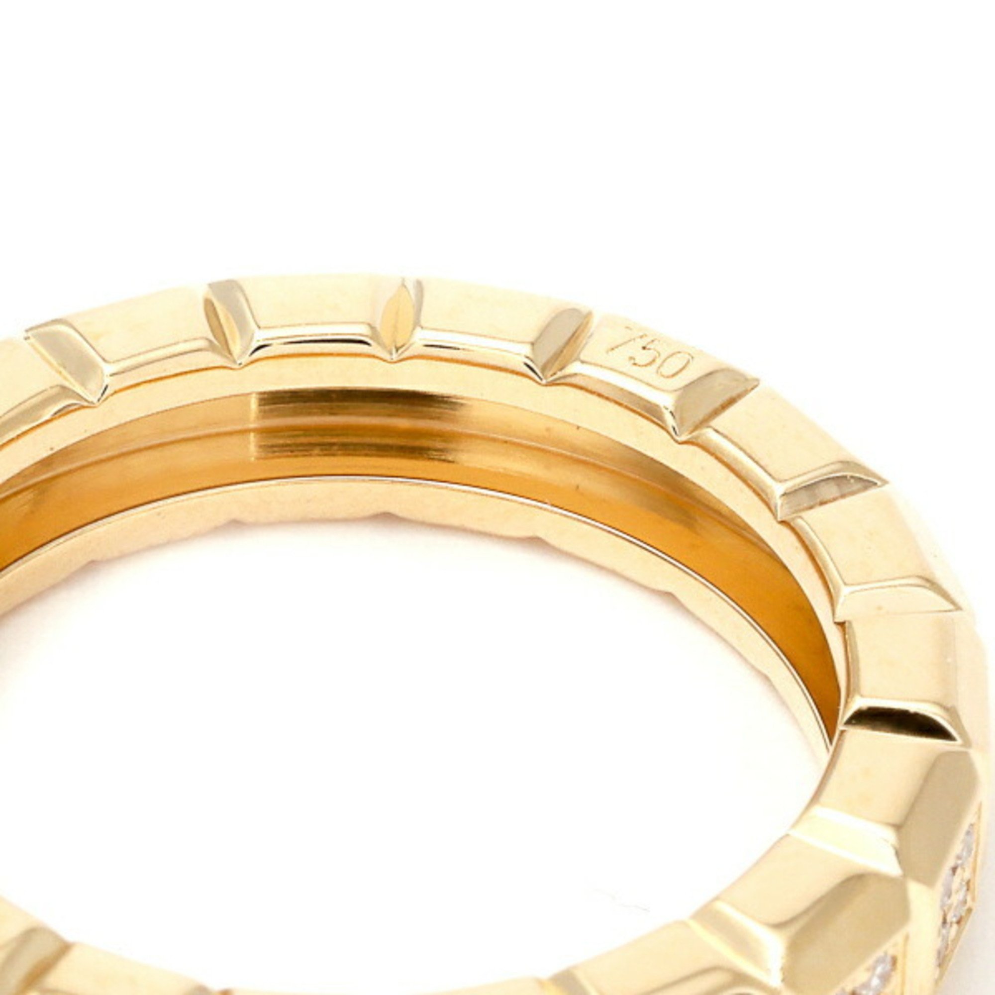 Chopard Ice Cube K18YG Yellow Gold Ring