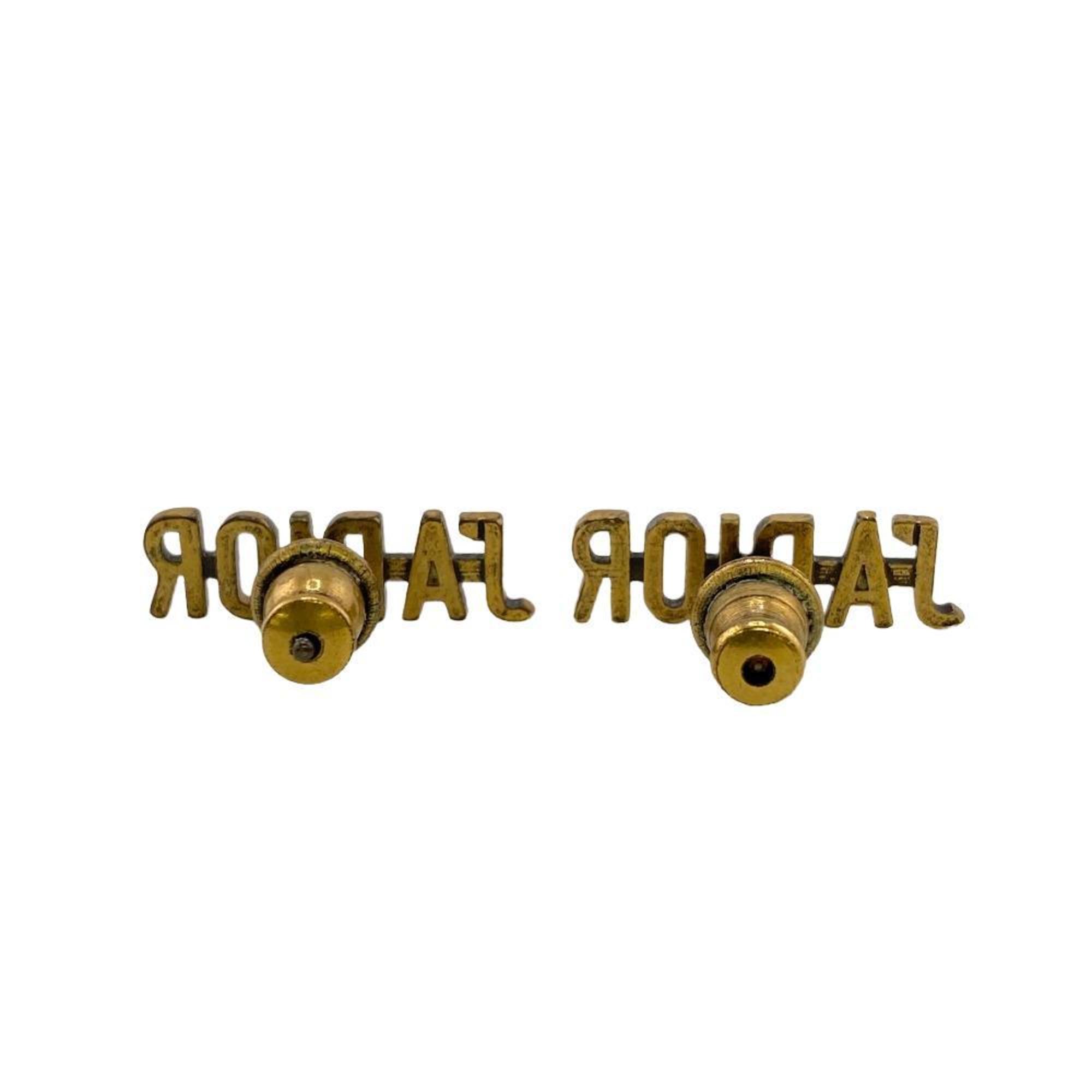 Christian Dior Dior earrings gold ladies Z0005212