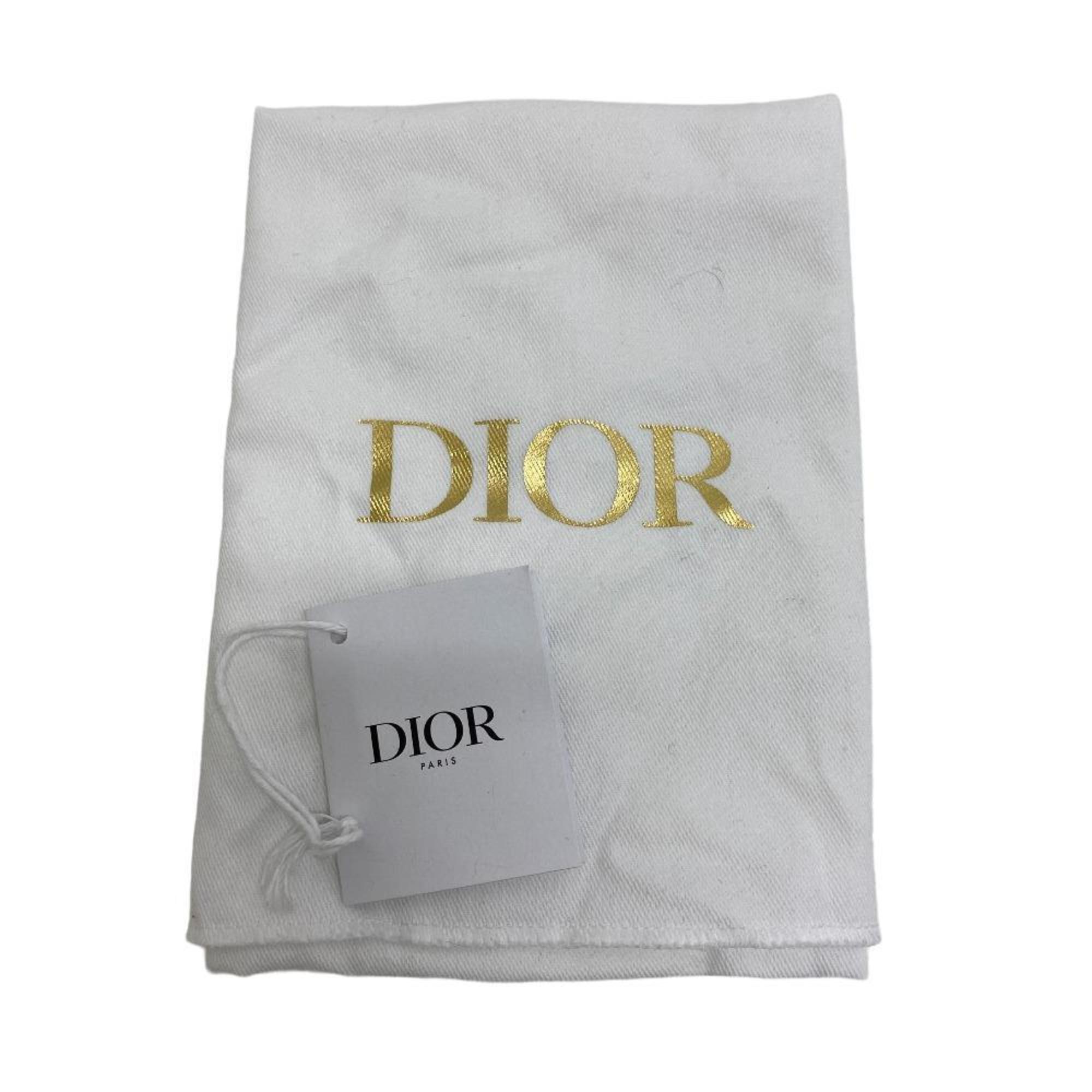 Christian Dior Clutch Bag Butterfly Second Pouch Black Women's Z0004870