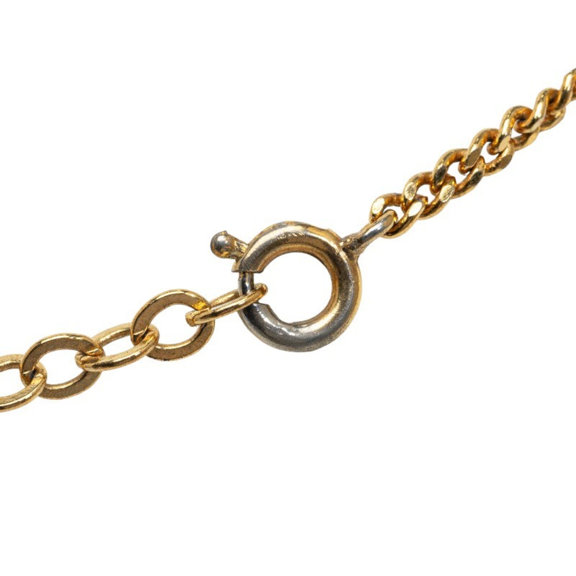 Christian Dior Dior necklace gold plated ladies