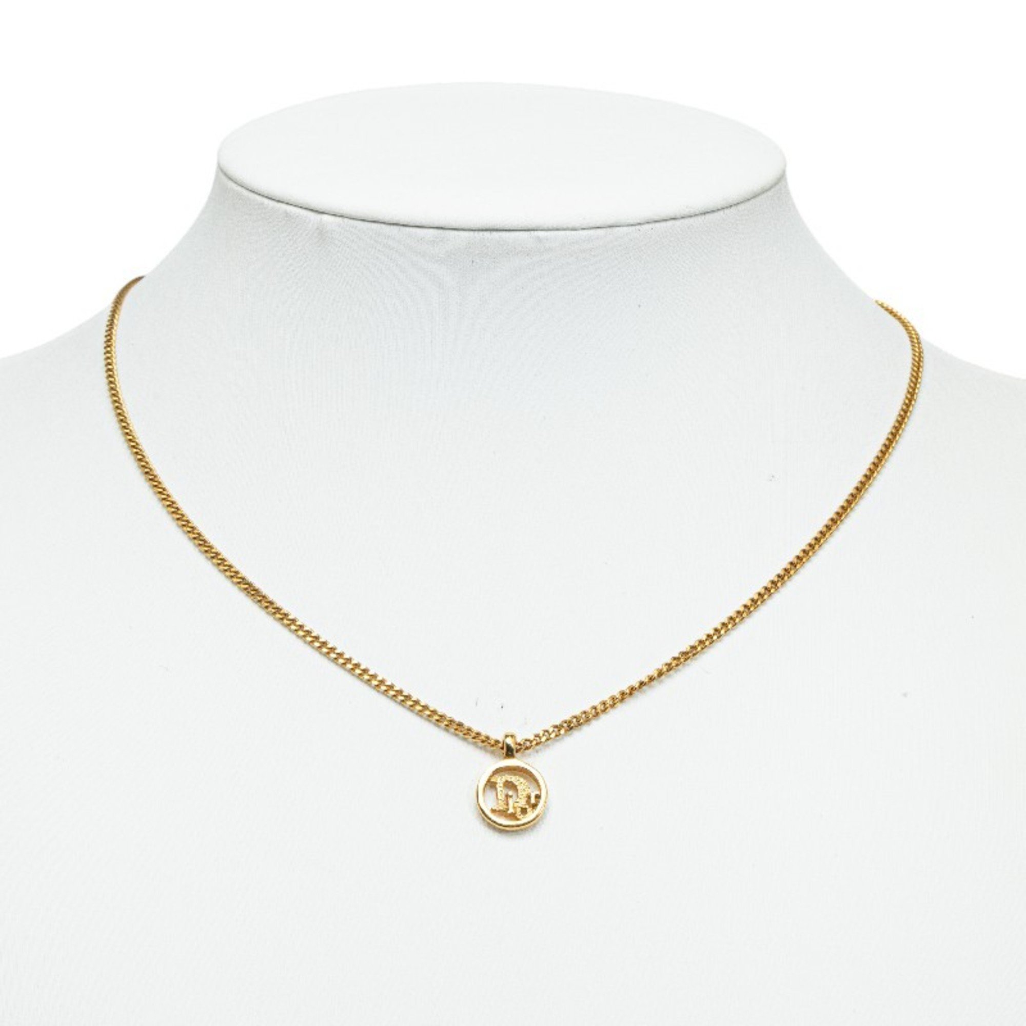 Christian Dior Dior necklace gold plated ladies