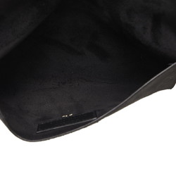Saint Laurent Drawstring Handbag 551595 Black Leather Women's SAINT LAURENT