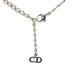Christian Dior Dior necklace silver metal ladies