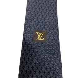 LOUIS VUITTON LV Cravat Monogram Tie Black Men's Z0004956