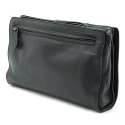 BOTTEGA VENETA Bottega Veneta Intrecciato Continental Wallet Second Bag Pouch Black 302652