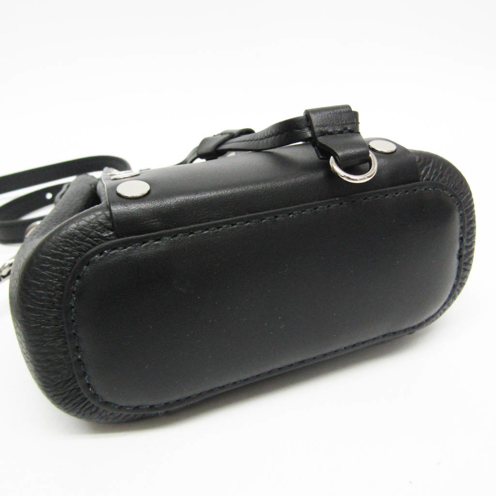 Furla Myastella WB00592 Women's Leather Handbag,Shoulder Bag Black