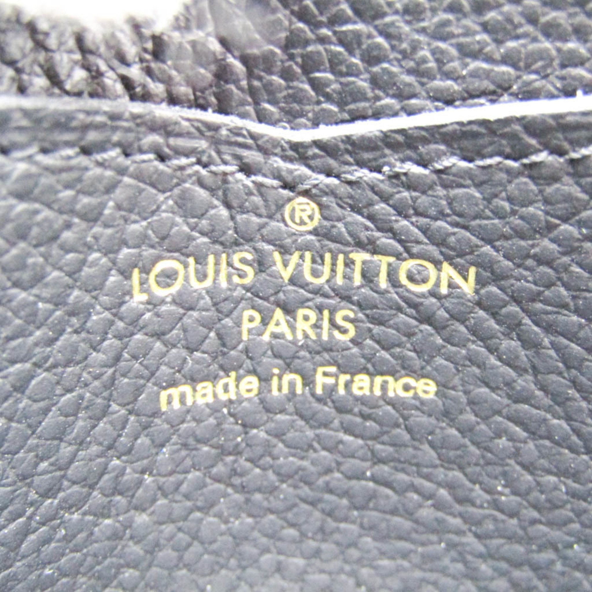Louis Vuitton Monogram Empreinte Zippy Coin Purse M60574 Women's Monogram Empreinte Coin Purse/coin Case Noir
