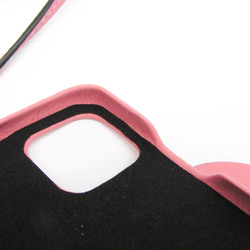 Loewe Leather Phone Bumper For IPhone 11 Pink elephant