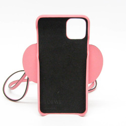 Loewe Leather Phone Bumper For IPhone 11 Pink elephant