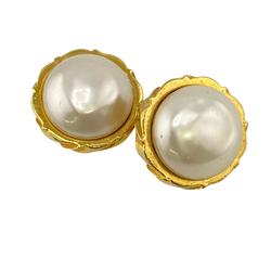 CHANEL Chanel earrings gold ladies Z0005318