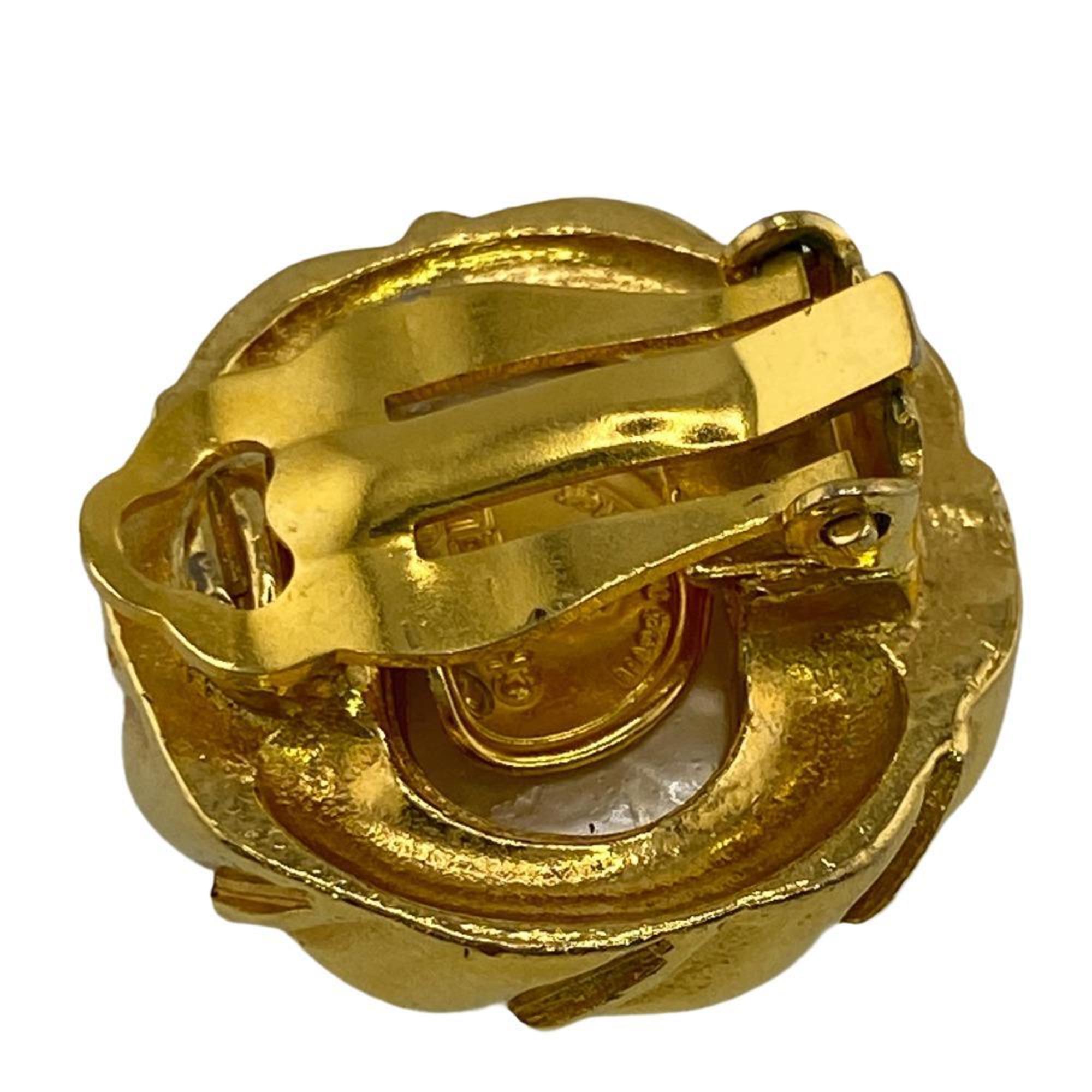 CHANEL Chanel earrings gold ladies Z0005318