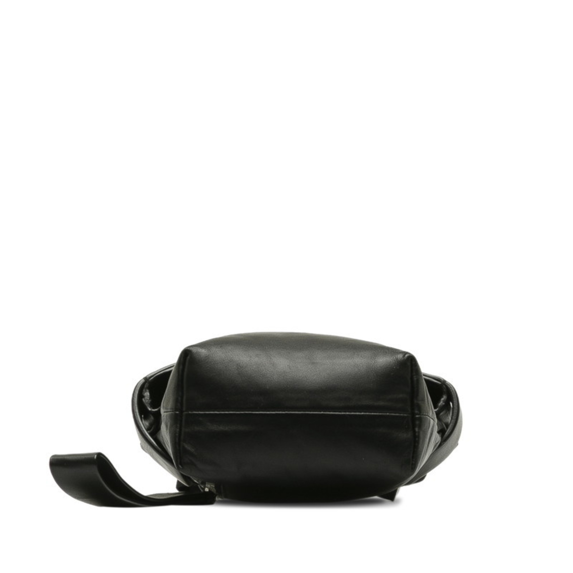 Bottega Veneta Shoulder Bag Black Leather Women's BOTTEGAVENETA