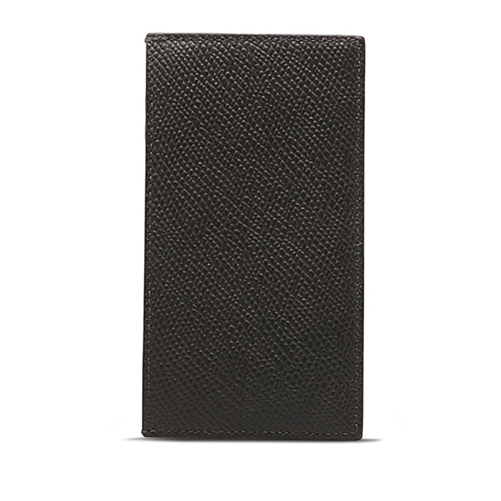 CELINE Card Case Black Leather Ladies