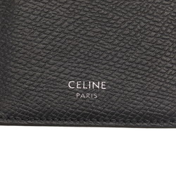 CELINE Card Case Black Leather Ladies