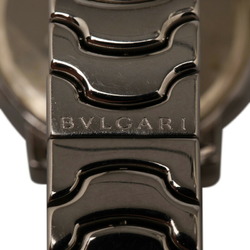 Bvlgari Solo Tempo Watch ST29S Quartz Black Dial Stainless Steel Ladies BVLGARI
