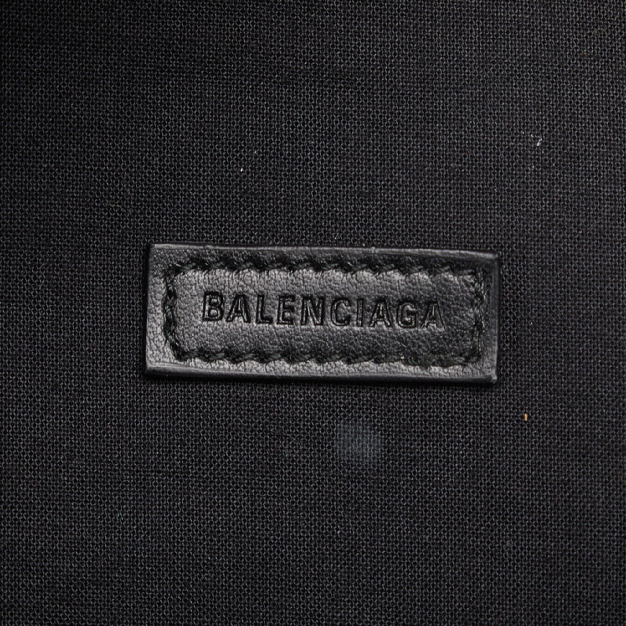 Balenciaga body bag waist 482389 black nylon ladies BALENCIAGA