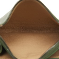 Bottega Veneta Intrecciato Coin Case Green Leather Women's BOTTEGAVENETA