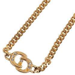Christian Dior Dior chain bracelet gold plated ladies