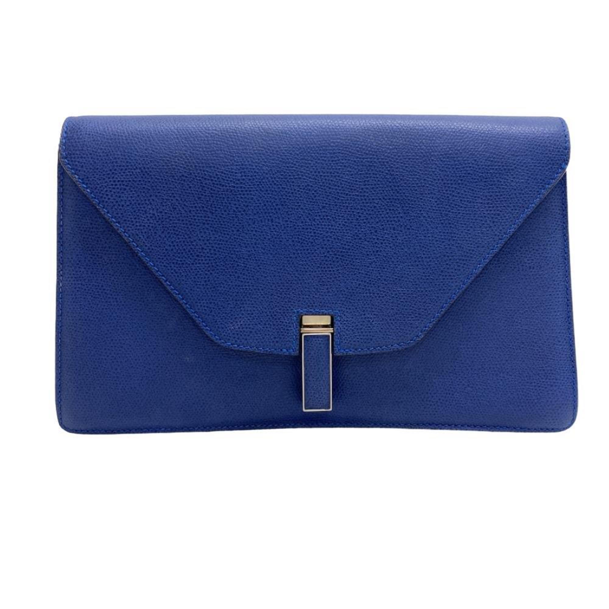Valextra Iside clutch bag blue ladies Z0005406