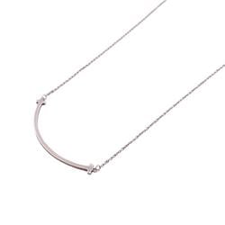 TIFFANY&Co. Tiffany T Smile 925 1.9g Necklace Silver Women's Z0005014