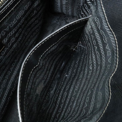 PRADA SAFFIANO Handbag Shoulder Bag Leather NERO Black BN2316