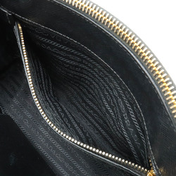 PRADA SAFFIANO Handbag Shoulder Bag Leather NERO Black BN2316