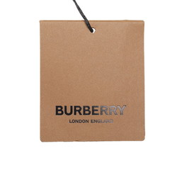 Burberry TB Monogram Large Stole Black Silk Wool Women's BURBERRY