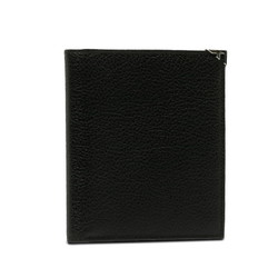 Salvatore Ferragamo Bifold Wallet Billfold 228104 Black Leather Women's