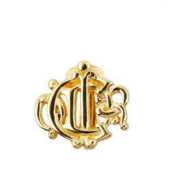 Christian Dior Dior earrings gold plated ladies