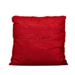 Valentino Cushion Red Cotton Silk Polyester Women's VALENTINO