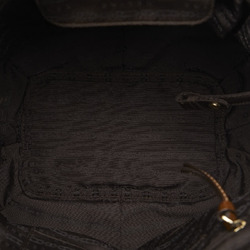 CELINE Handbag Tote Bag Brown Leather Women's