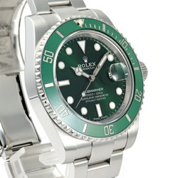 Rolex Submariner Date 116610LV Green Dot Dial Watch Men's
