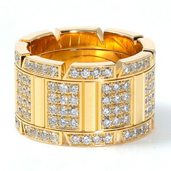 Cartier Française Tank K18YG Yellow Gold Ring