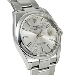 Rolex Datejust 36 126200 Silver Bar Dial Watch Men's