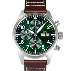 IWC Pilot Watch Chronograph 41 IW388103 Green Dial Men's