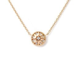 Christian Dior Dior Rose Devan K18PG pink gold necklace