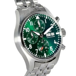 IWC Pilot Watch Chronograph 41 IW388104 Green Dial Men's