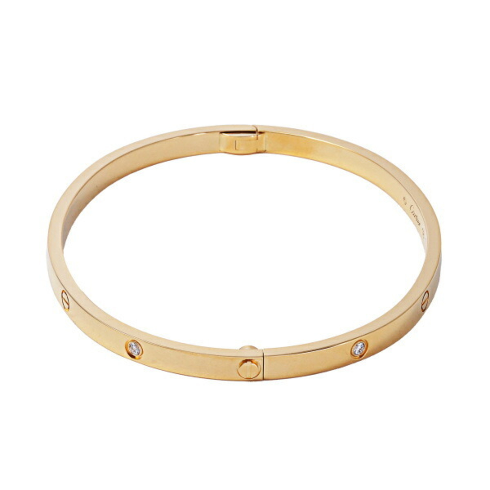 Cartier SM Love K18YG Yellow Gold Bracelet