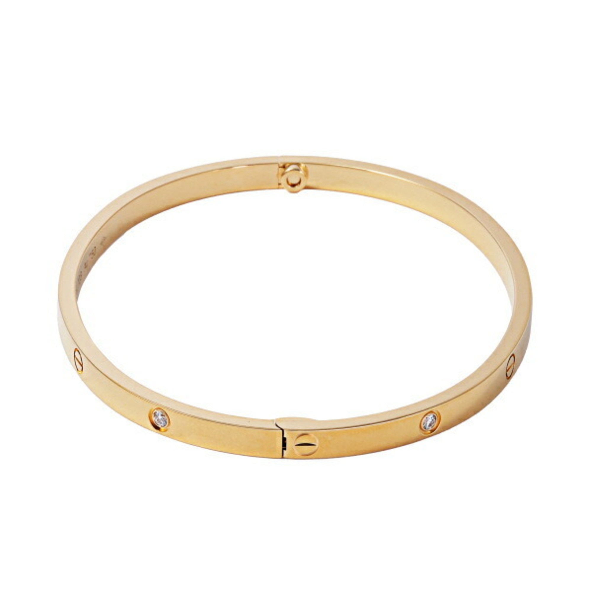 Cartier SM Love K18YG Yellow Gold Bracelet