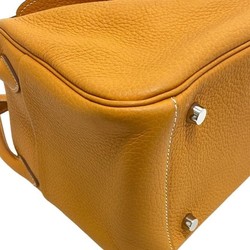 HERMES Lindy 26 2012 Handbag Orange Ladies Z0005507