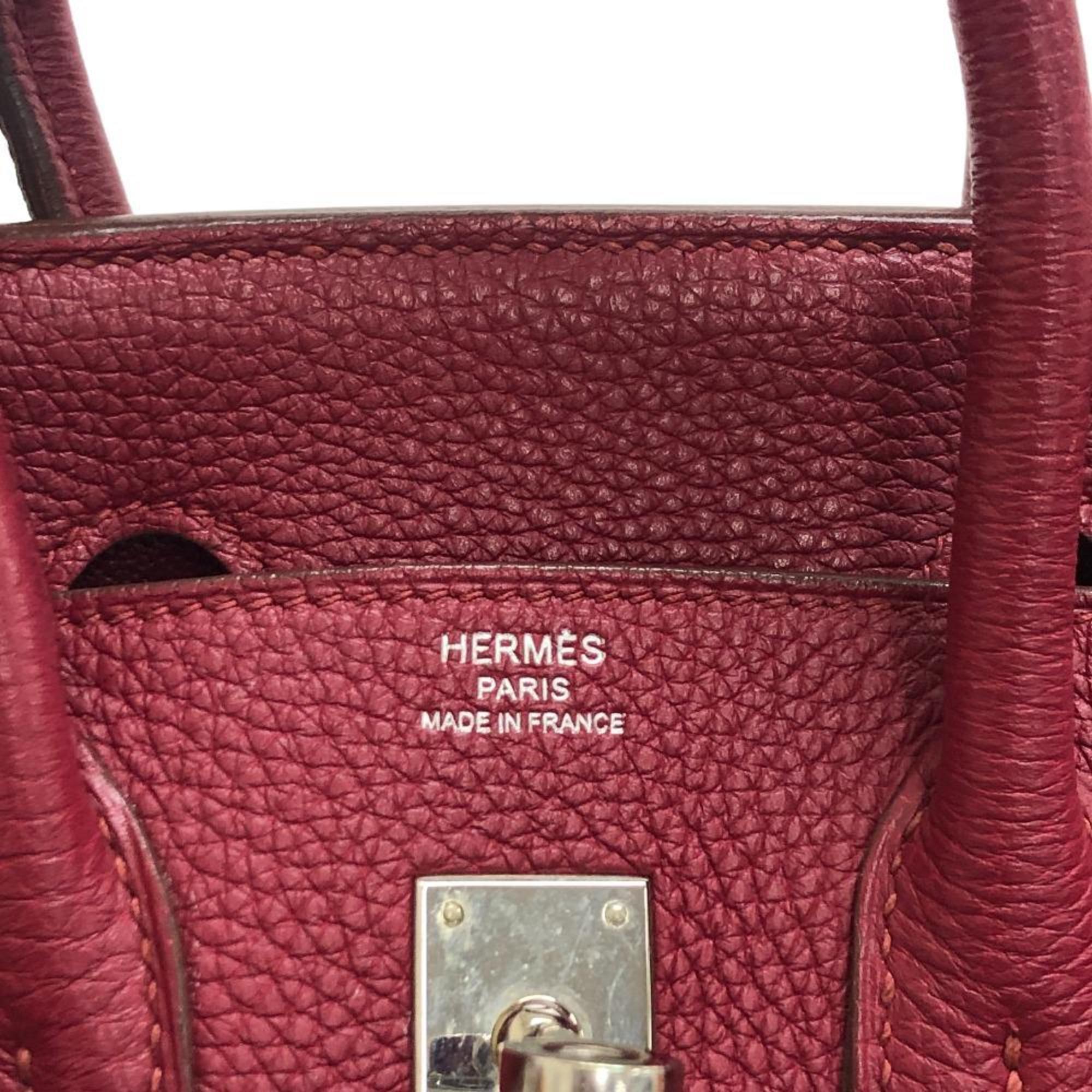 HERMES Birkin 25 Handbag Tosca Ladies Z0005505