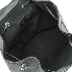 LOUIS VUITTON Monogram Empreinte Montsouris PM Backpack Rucksack Noir Black M45205