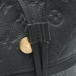 LOUIS VUITTON Monogram Empreinte Montsouris PM Backpack Rucksack Noir Black M45205