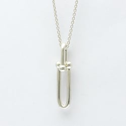 Tiffany Hardware Necklace Silver 925 No Stone Men,Women Fashion Pendant Necklace (Silver)