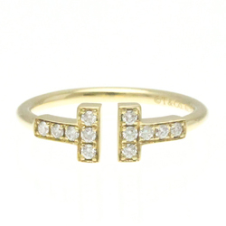 Tiffany T Wire Ring Yellow Gold (18K) Fashion Diamond Band Ring Gold