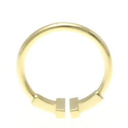Tiffany T Wire Ring Yellow Gold (18K) Fashion No Stone Band Ring Gold