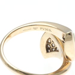 Bvlgari Diva's Dream Ring Pink Gold (18K) Fashion Diamond,Shell Band Ring Pink Gold